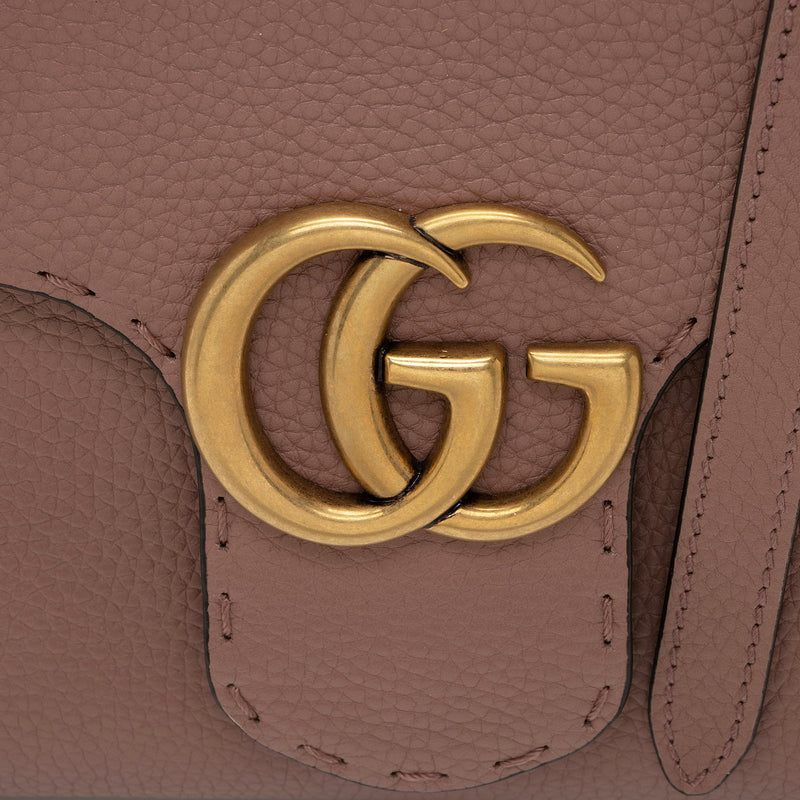 Gucci pebbled leather sales shoulder bag