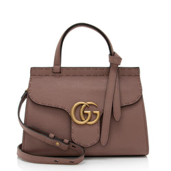 Gucci Women's GG Marmont Mini Leather Shoulder Bag
