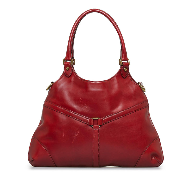 Gucci Reins Leather Hobo Shoulder Bag