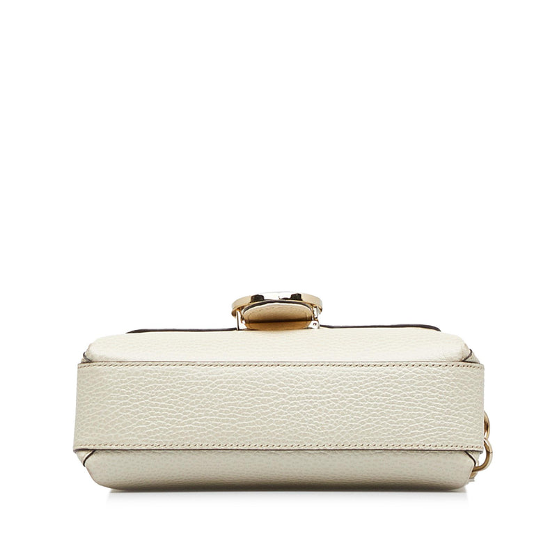 Gucci Small Dollar Interlocking G White