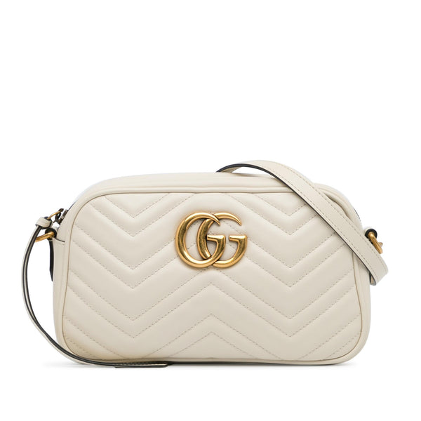 Gucci Small GG Marmont Matelasse Crossbody (SHG-XJh1aH)