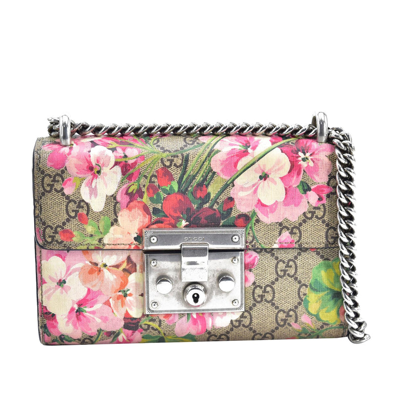Gucci Blooms GG Supreme Mini Wallet
