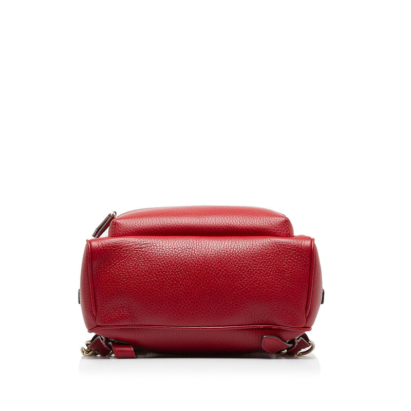 Gucci fashion soho backpack red