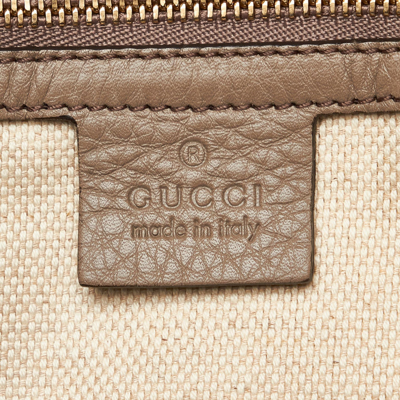 Gucci Soho Cellarius Leather Tote Bag (SHG-33547) – LuxeDH