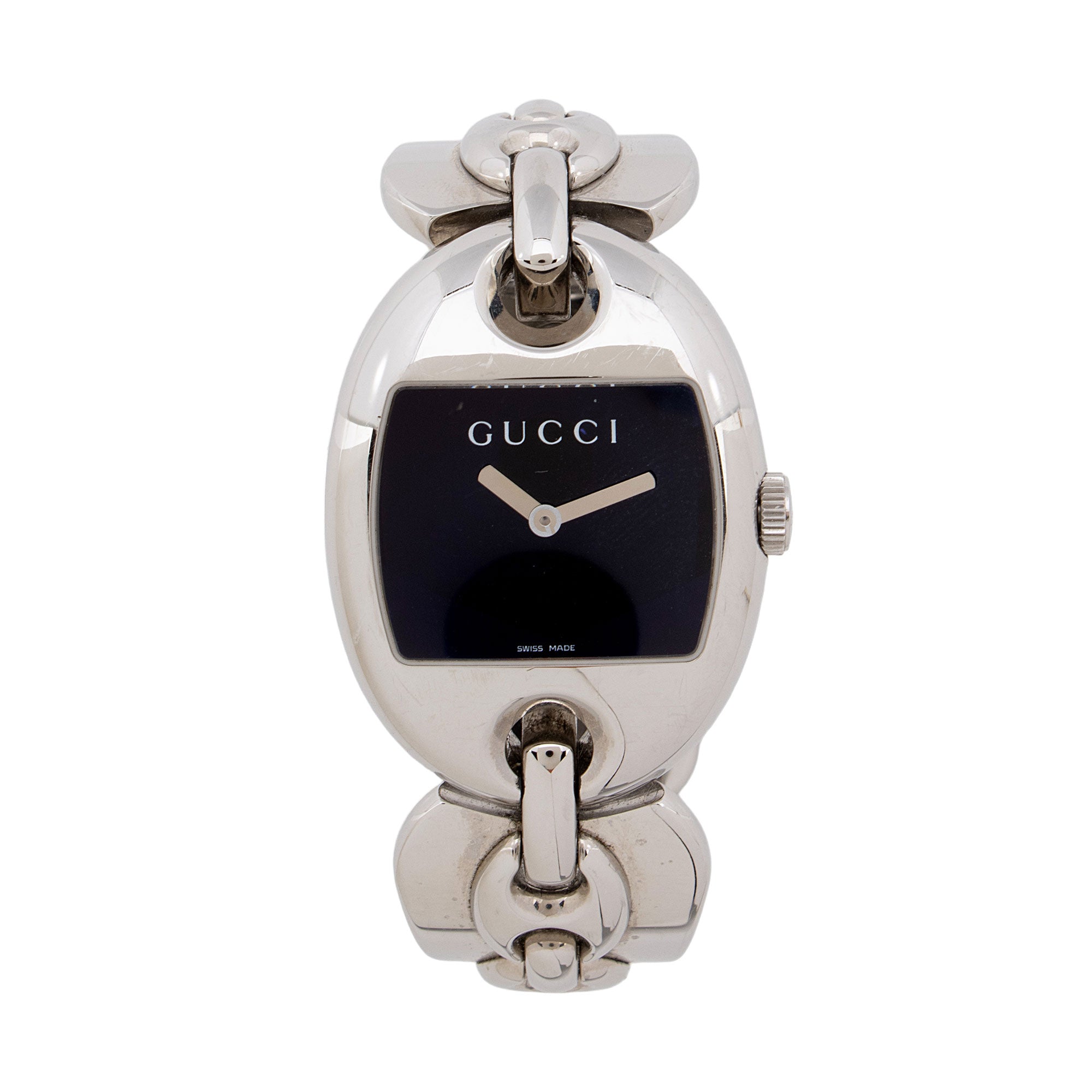 Gucci Stainless Steel Marina Chain Watch (SHF-krqMOj)