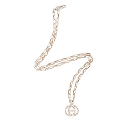 Double G Sterling Silver Chain Necklace in Silver - Gucci