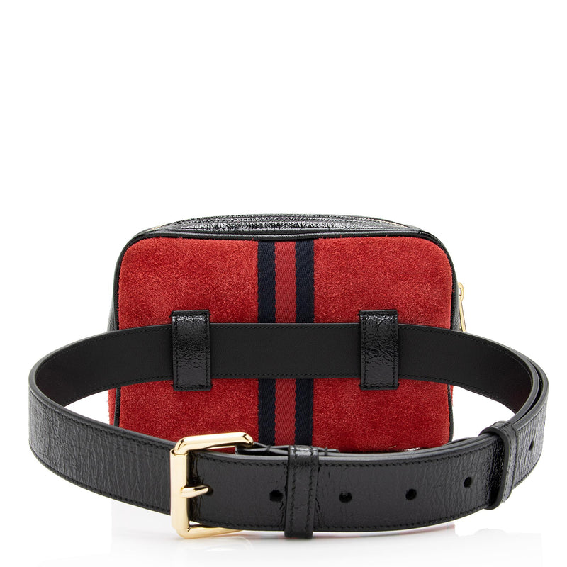 Gucci Matelasse Leather GG Marmont Belt Bag - Size 30 / 75 (SHF