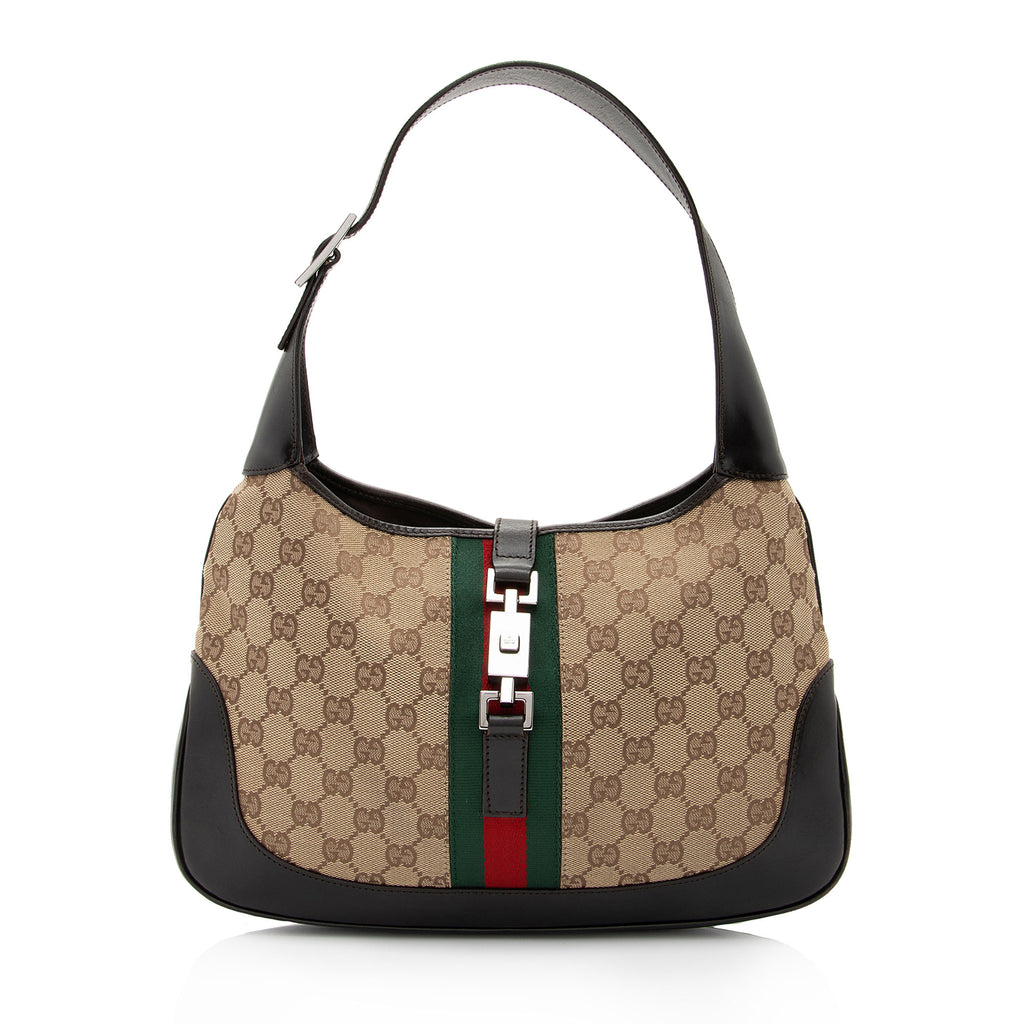 Gucci Vintage GG Canvas Jackie Hobo (SHF-0vIVSI) – LuxeDH