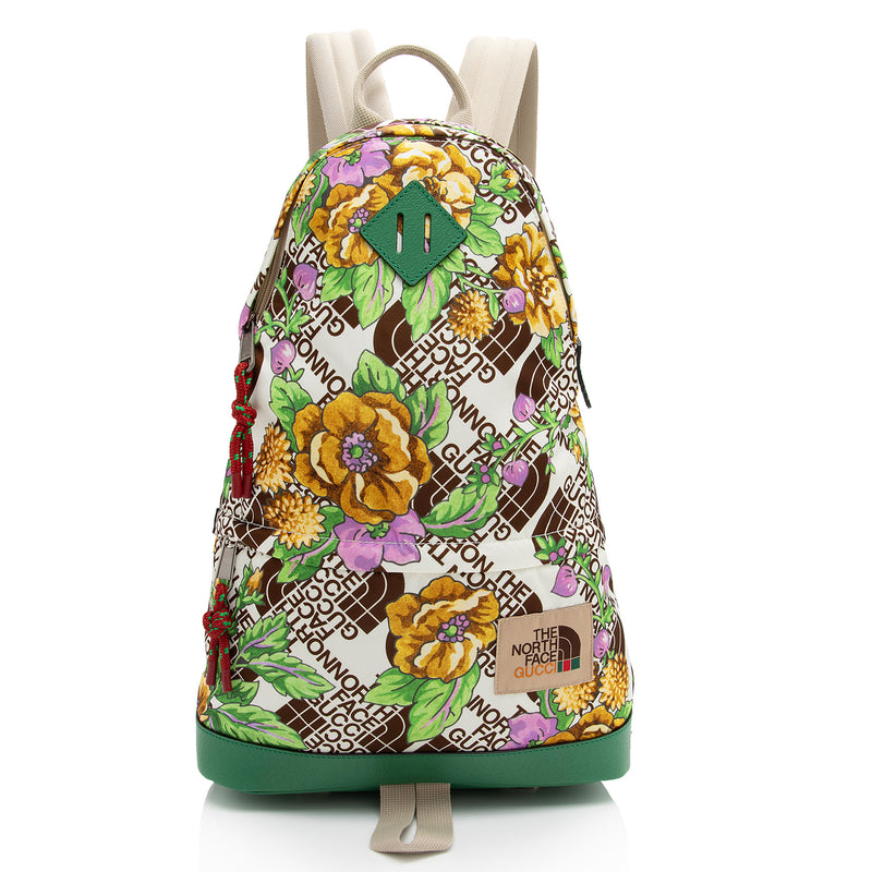 Gucci x North Face Econyl Floral Medium Backpack (SHF-n5hcsi) – LuxeDH