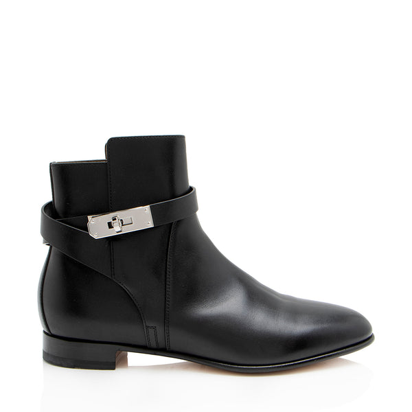 Hermes Calfskin Neo Ankle Boots - Size 8 / 38 (SHF-kCRCoD)