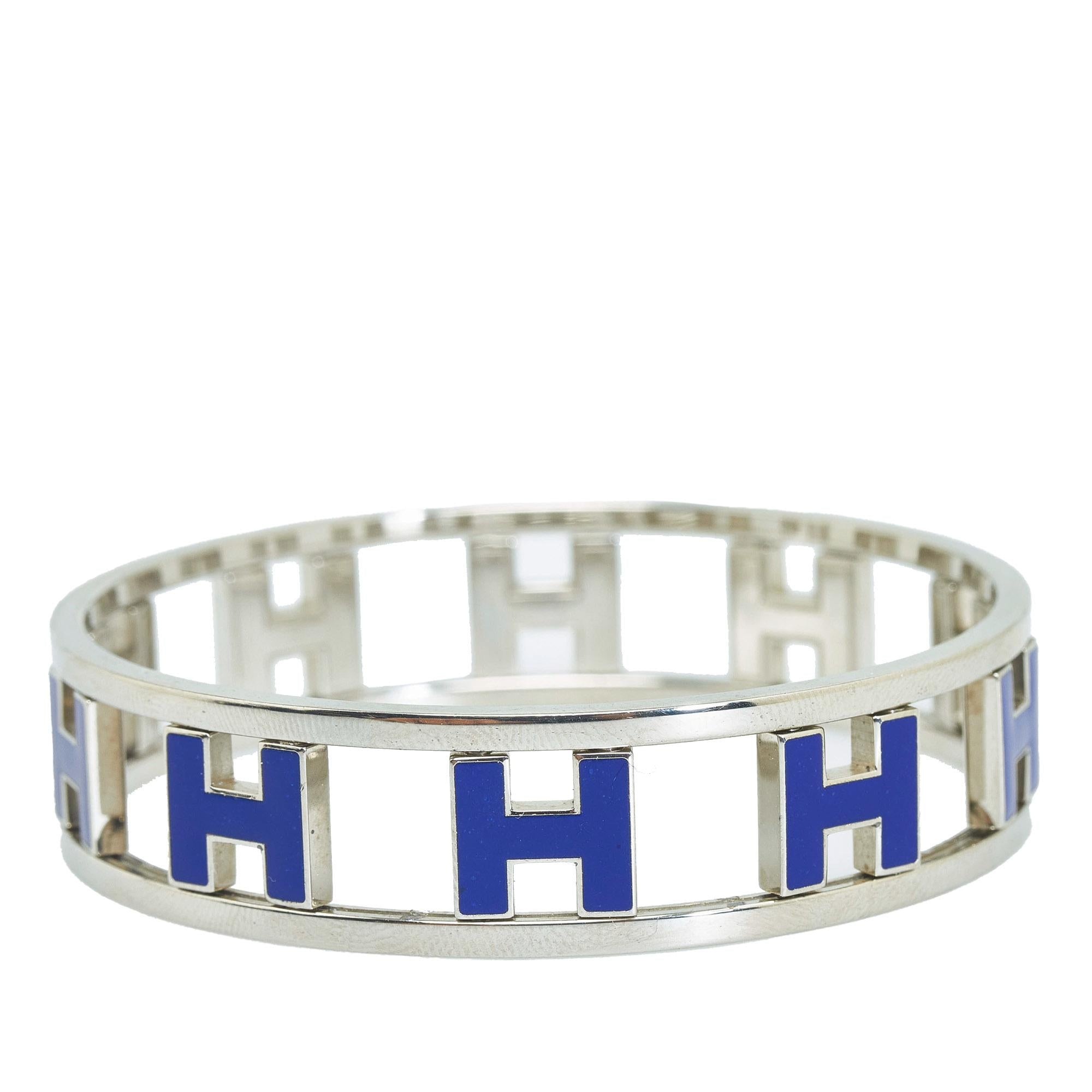 Hermes Rondo Ash H Bangle (SHG-HHHROj)