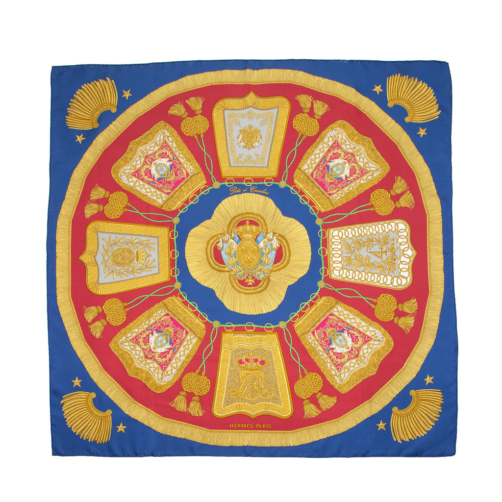 Hermes Silk H Comme Histories 90cm Scarf (SHF-22644) – LuxeDH