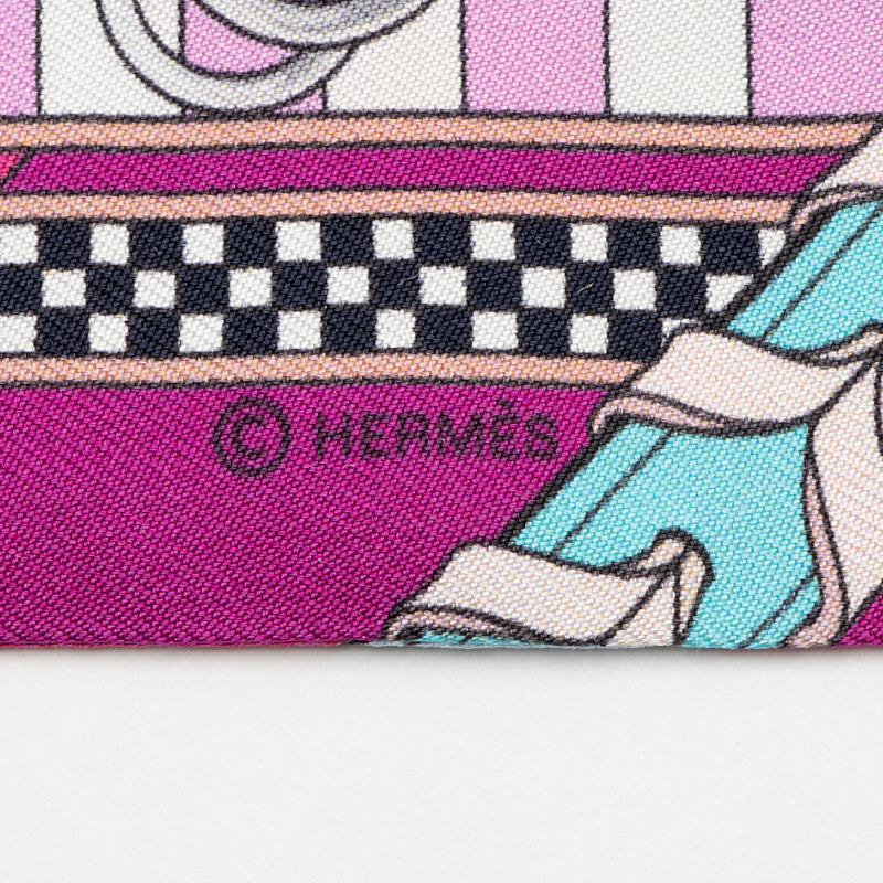 Hermes Silk Brides et Gris-Gris Twilly Scarf (SHF-FXvzP6)