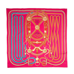 Hermes Silk Grand Tralala 90cm Scarf (SHF-1btvrJ)