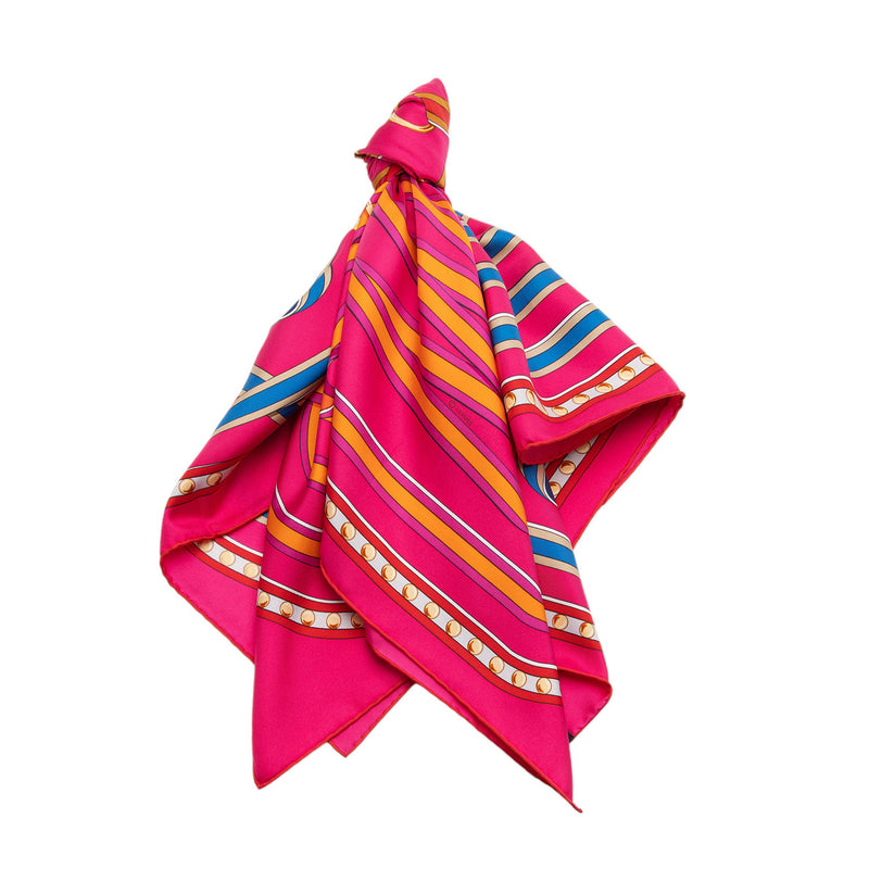 Hermes Silk Grand Tralala 90cm Scarf (SHF-1btvrJ)