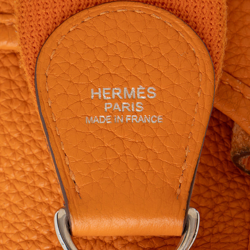 Hermes Taurillon Clemence Evelyne III PM Shoulder Bag (SHF-WHijTA)