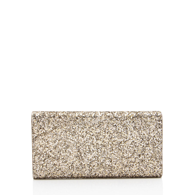 Jimmy Choo Glitter Milla Clutch (SHF-8AD9Bz)