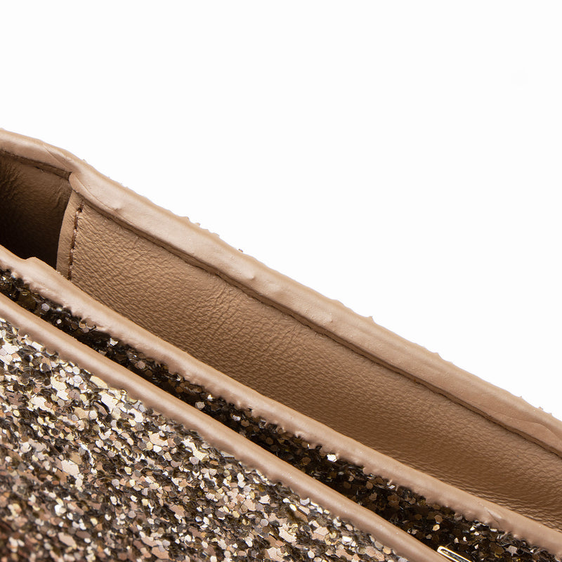 Jimmy Choo Glitter Milla Clutch (SHF-8AD9Bz)