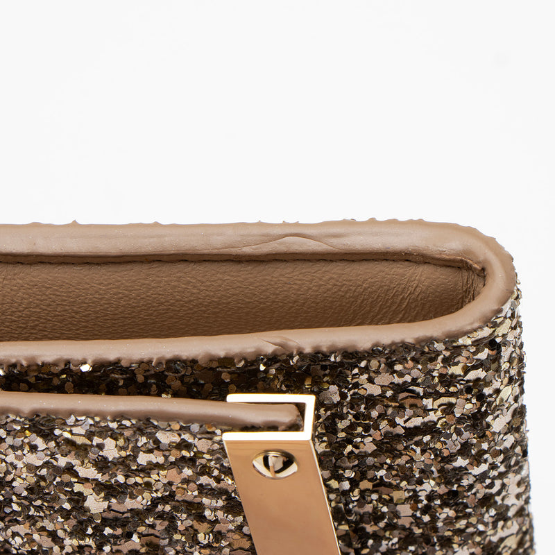 Jimmy Choo Glitter Milla Clutch (SHF-8AD9Bz)