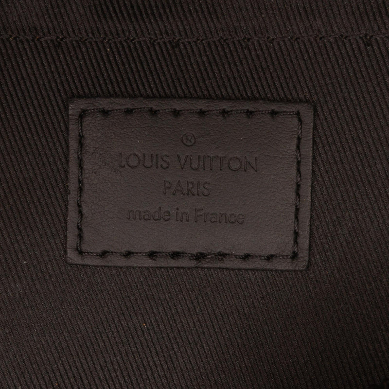 Louis Vuitton Virgil Abloh Gray Aerogram Leather City Keepall