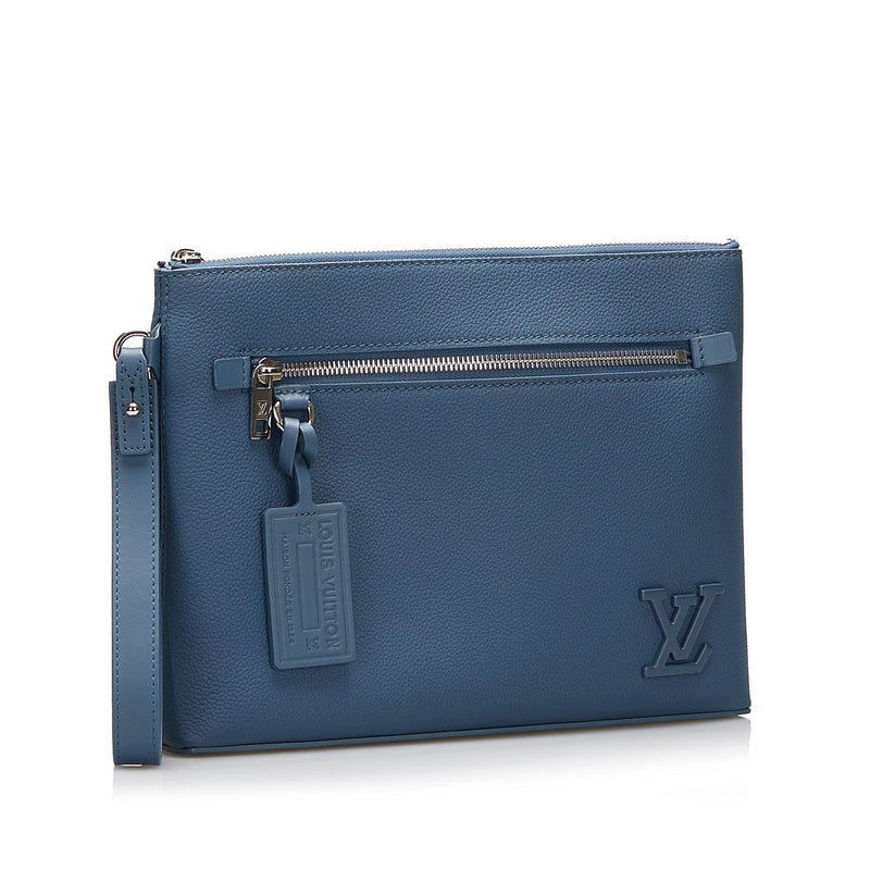 Louis Vuitton - Takeoff Backpack - Leather - Khaki - Men - Luxury