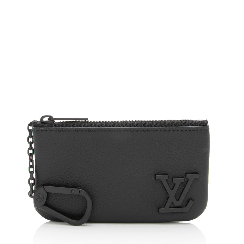 Louis Vuitton Aerogram Key Pouch, Black