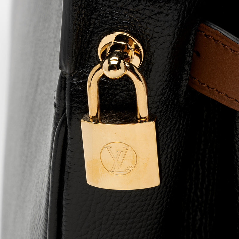 Louis Vuitton Calfskin All Set MM Tote (SHF-XhONBv)