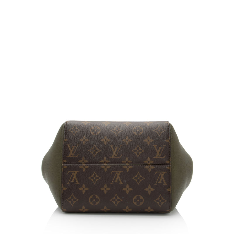 Louis Vuitton Brown Monogram Canvas Fold Tote PM Bag Louis Vuitton