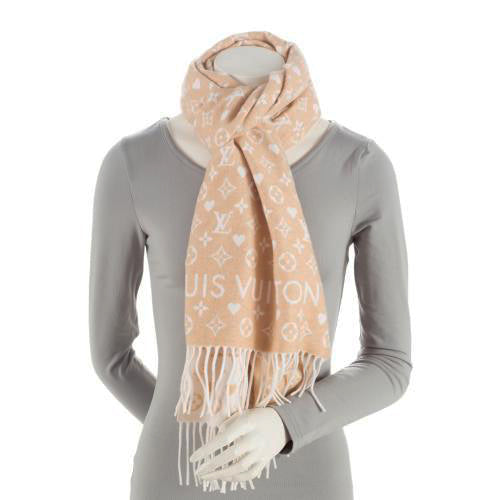 Louis Vuitton LV Women Wool Scarf Shawl Scarf from