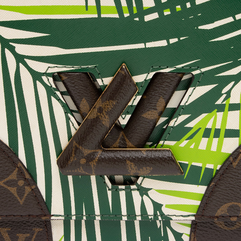 Louis Vuitton Coated Canvas Palm Twist MM Shoulder Bag (SHF-JaIdPa) – LuxeDH