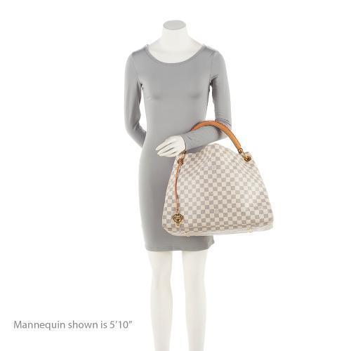 Louis Vuitton Damier Azur Artsy MM Shoulder Bag (SHF-A8ts8C) – LuxeDH