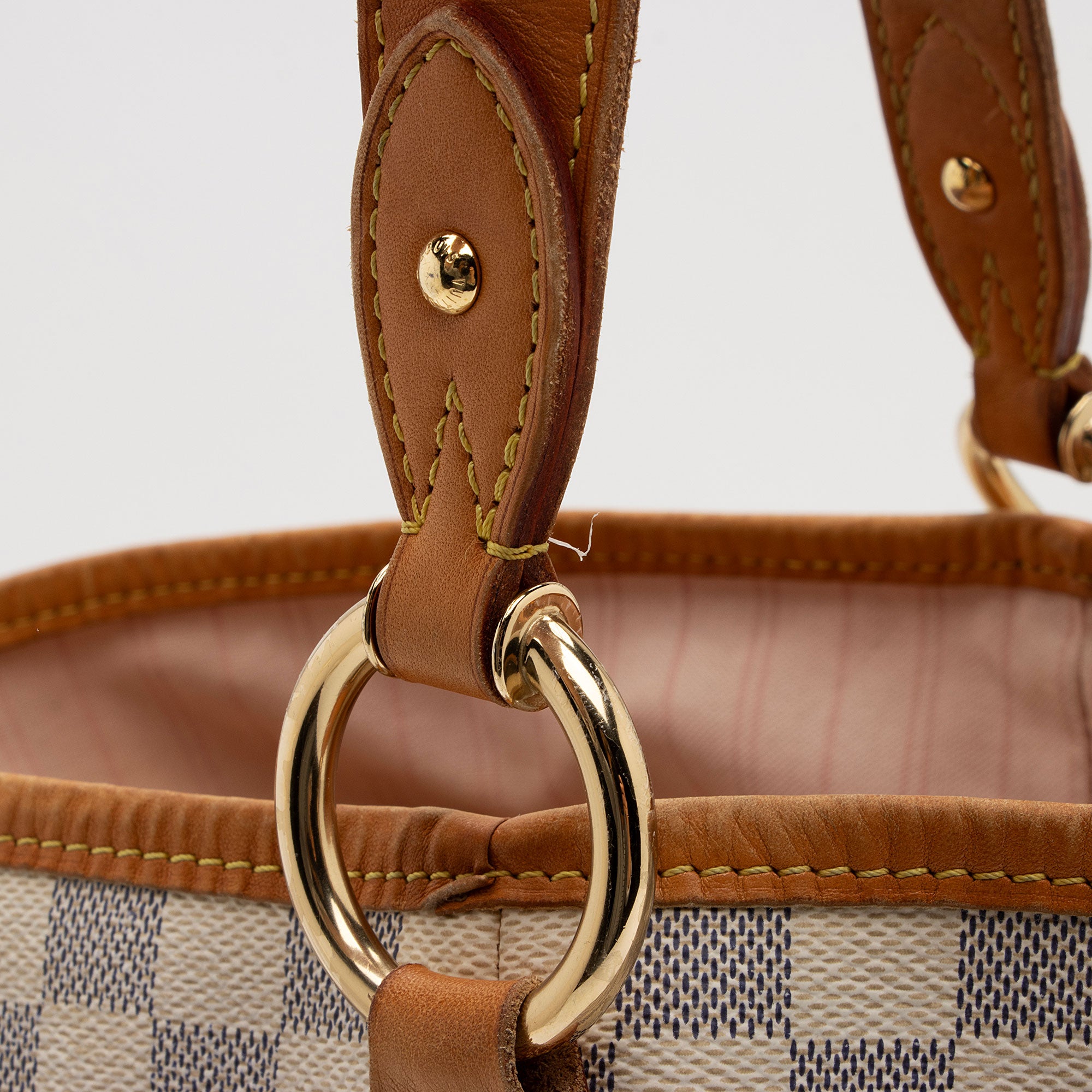 Louis Vuitton Damier Azur Delightful MM Shoulder Bag (SHF-HQhgXp)