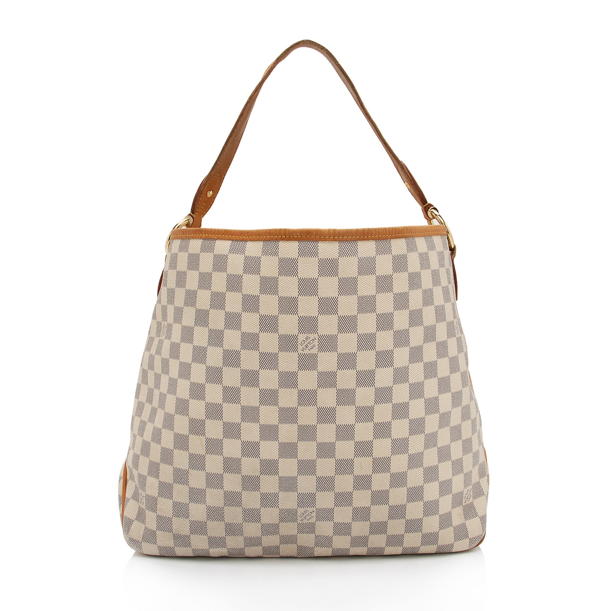 Louis Vuitton Damier Azur Delightful MM Shoulder Bag (SHF-HQhgXp)