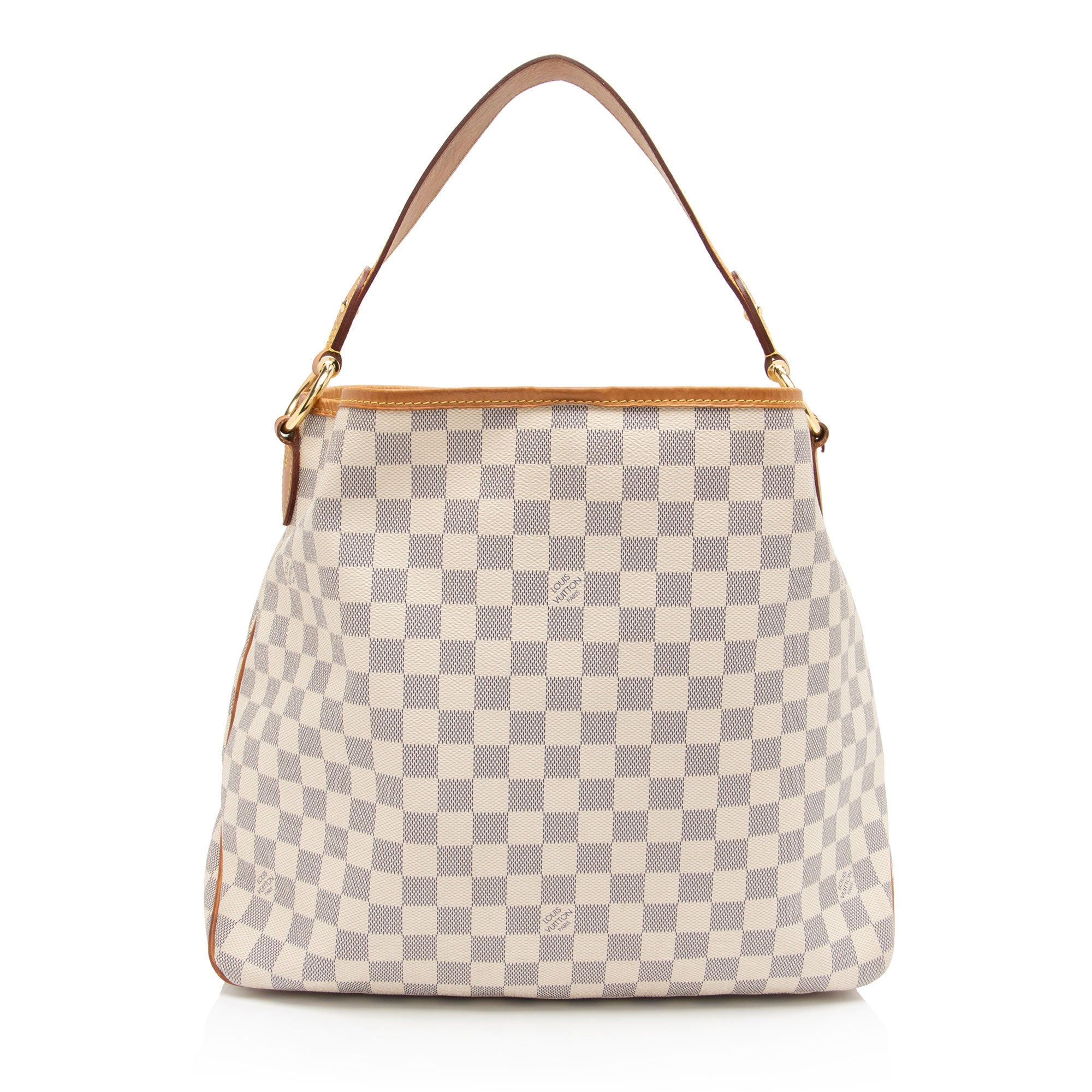 Louis Vuitton Damier Azur Delightful MM Shoulder Bag (SHF-TxIVzX)