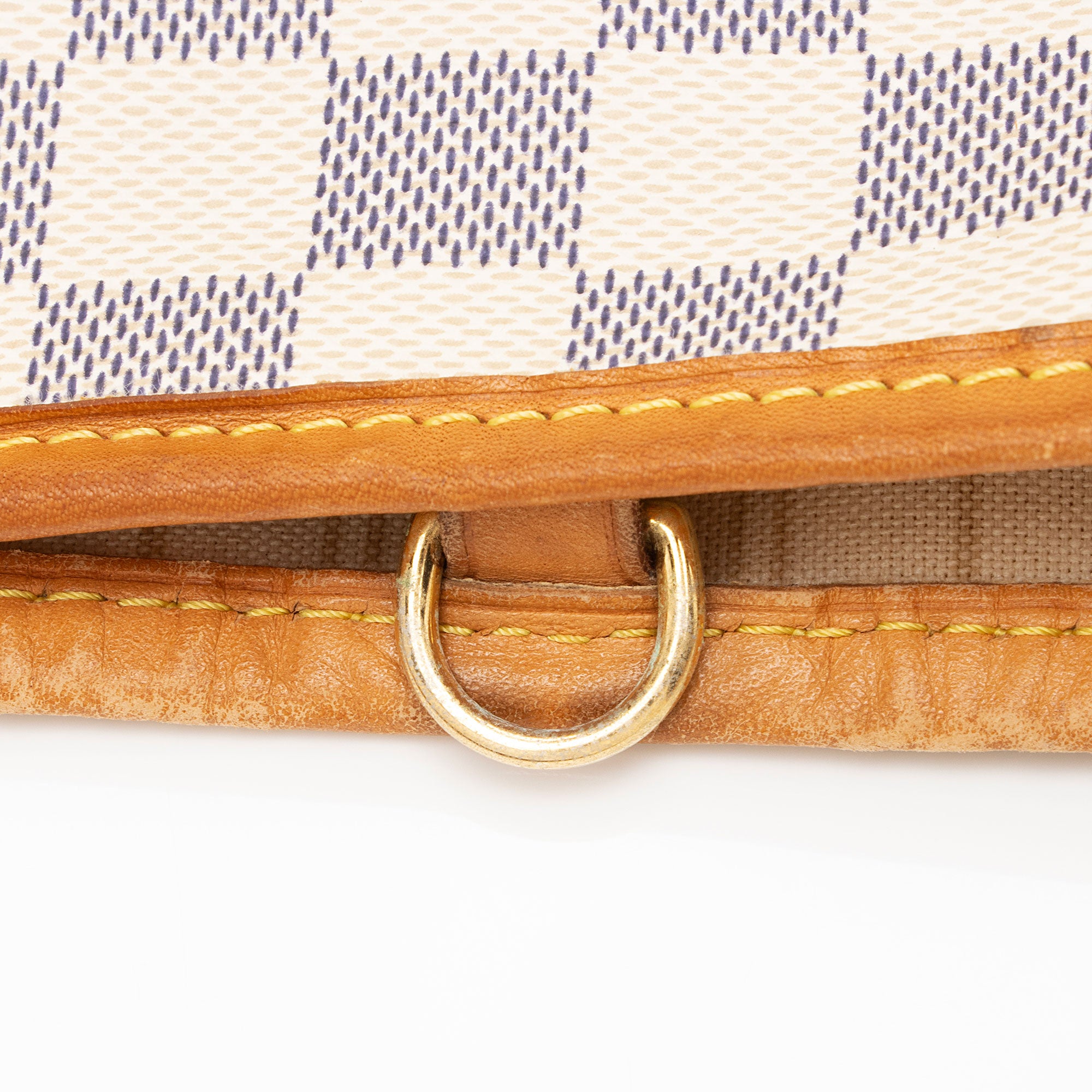 Louis Vuitton Damier Azur Delightful MM Shoulder Bag (SHF-TxIVzX)