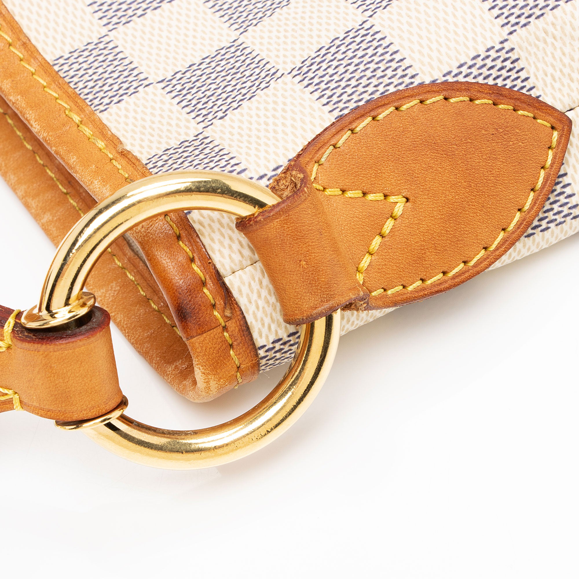 Louis Vuitton Damier Azur Delightful MM Shoulder Bag (SHF-TxIVzX)