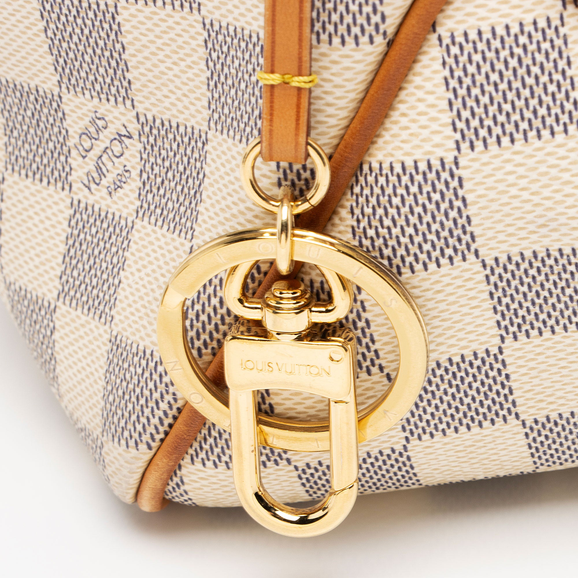 Louis Vuitton Damier Azur Delightful MM Shoulder Bag (SHF-TxIVzX)