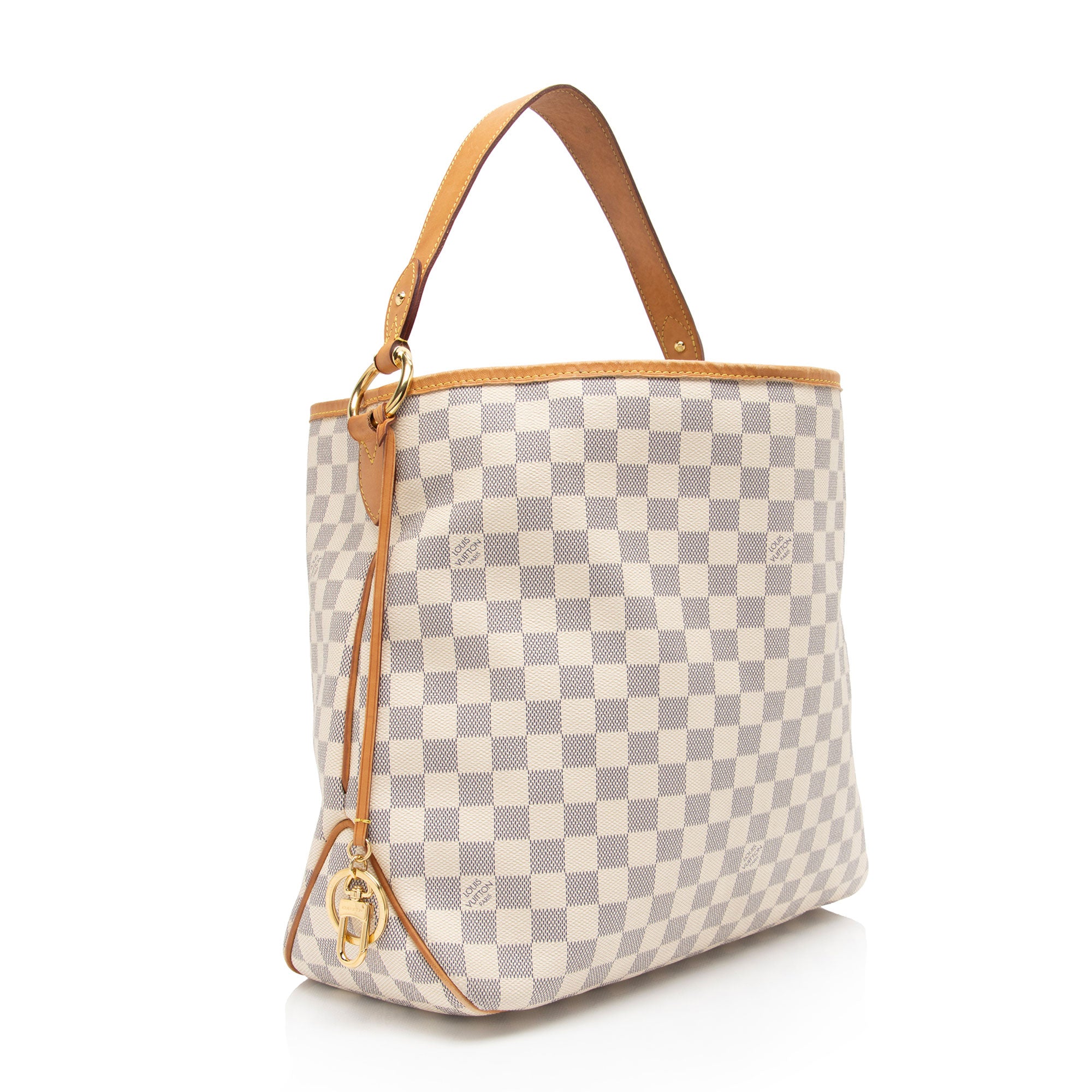 Louis Vuitton Damier Azur Delightful MM Shoulder Bag (SHF-TxIVzX)