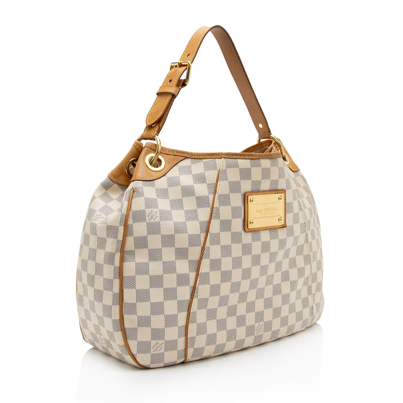 Louis Vuitton Damier Azur Galliera PM Shoulder Bag (SHF-U1PkFO) – LuxeDH