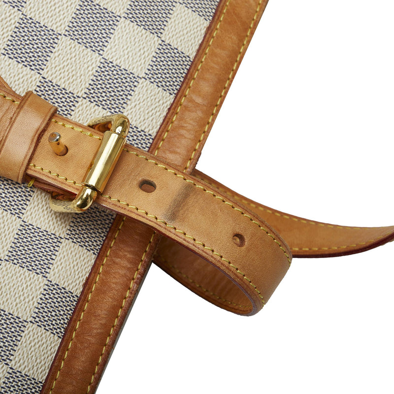 Louis Vuitton Damier Azur Hampstead MM (SHG-MyQyyF) – LuxeDH