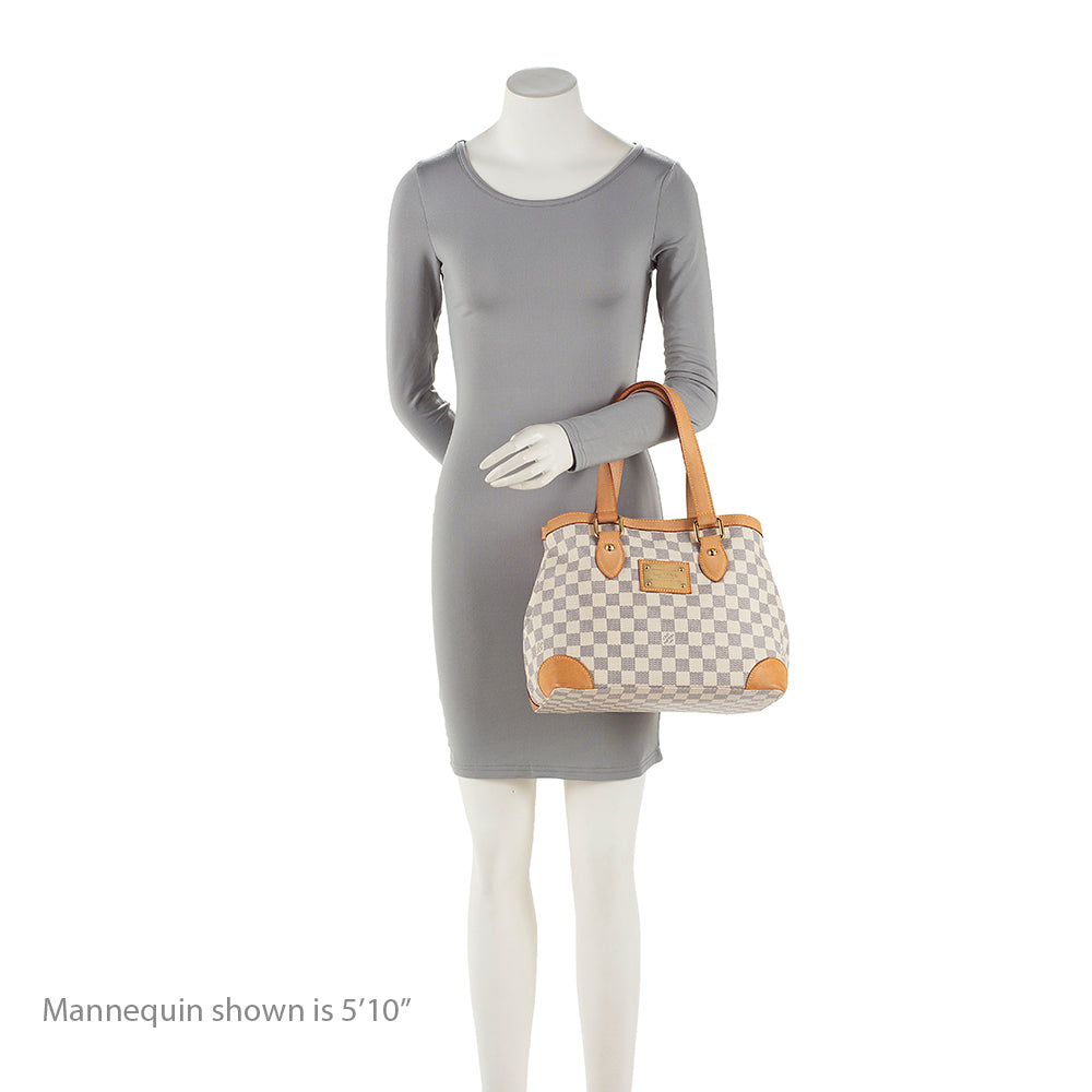 Louis Vuitton Damier Azur Hampstead PM Tote (SHF-21259)