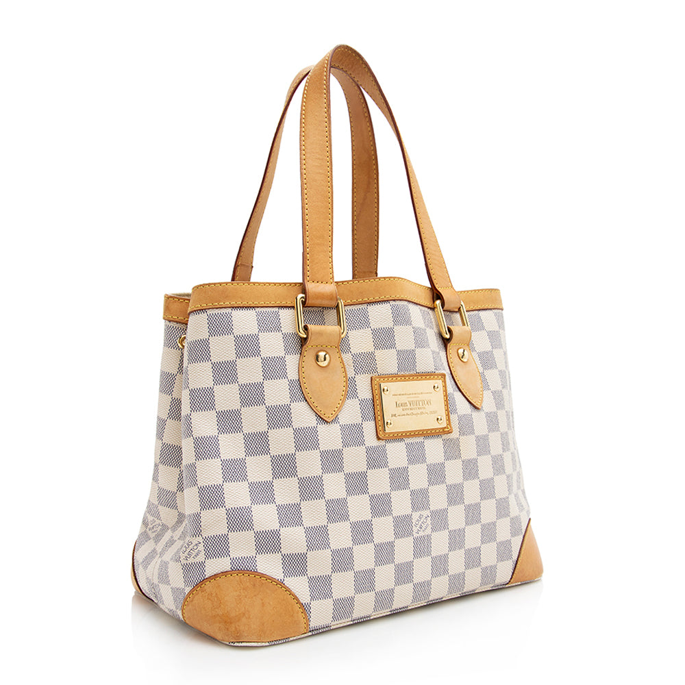 Louis Vuitton Damier Azur Hampstead PM Tote (SHF-21259)