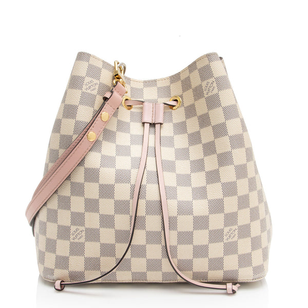 Louis Vuitton Damier Azur Neonoe Shoulder Bag (SHF-MBFtvi)