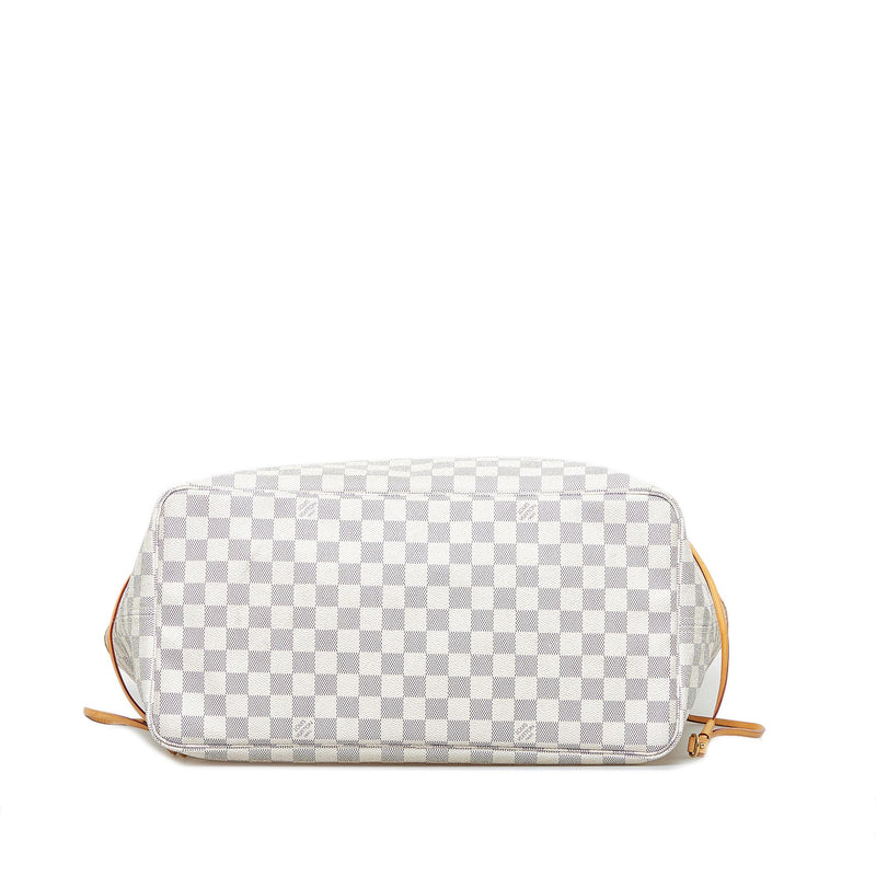 Louis Vuitton Damier Azur Neverfull Gm Shg Bzg4tl Luxedh 3396