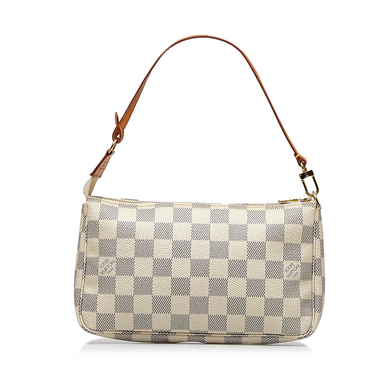 Louis Vuitton The Pochette Accessoires Damier Azur Shoulder Bag on SALE