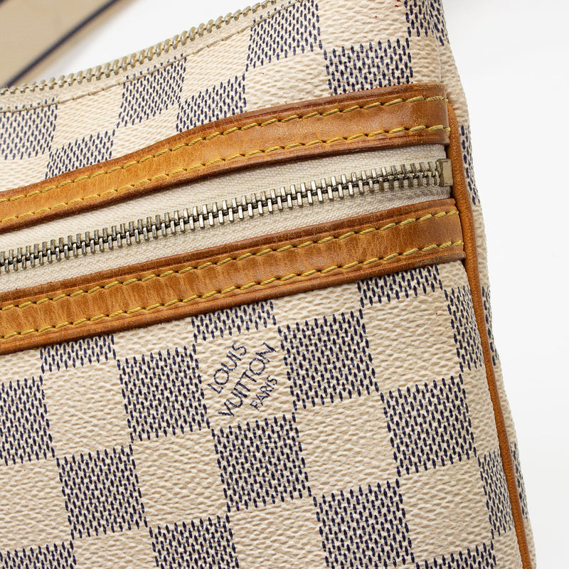 Louis Vuitton Damier Azur Pochette Bosphore Crossbody Bag 8753