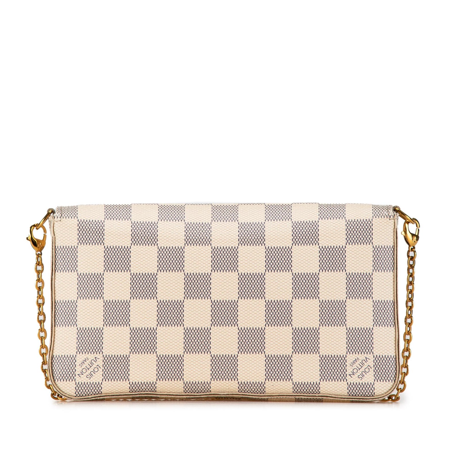 LV Damier Azur good Felicie Zip Pouch