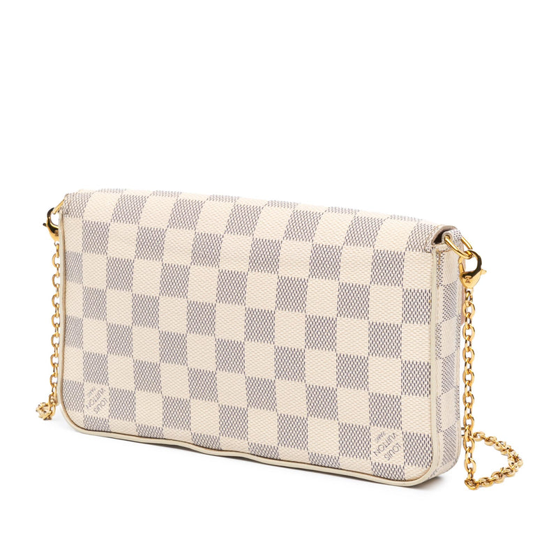 Louis Vuitton Damier Azur Pochette Felicie (SHG-ufff1W)