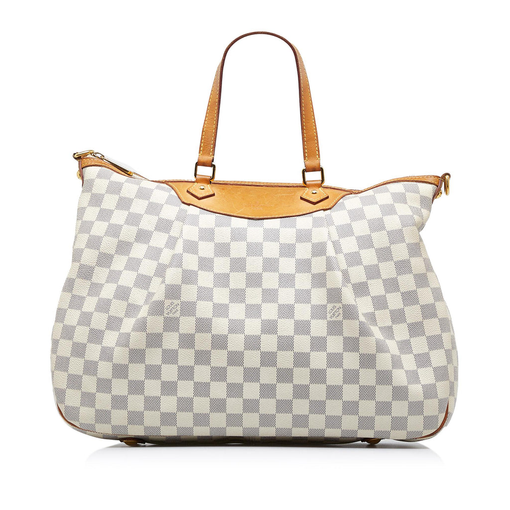 Louis Vuitton Damier Azur Siracusa GM - Neutrals Shoulder Bags