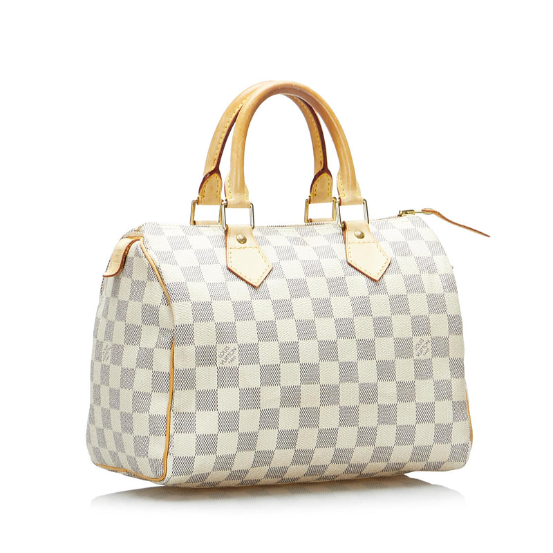 Louis Vuitton Damier Azur Speedy 25 (SHG-31310) – LuxeDH